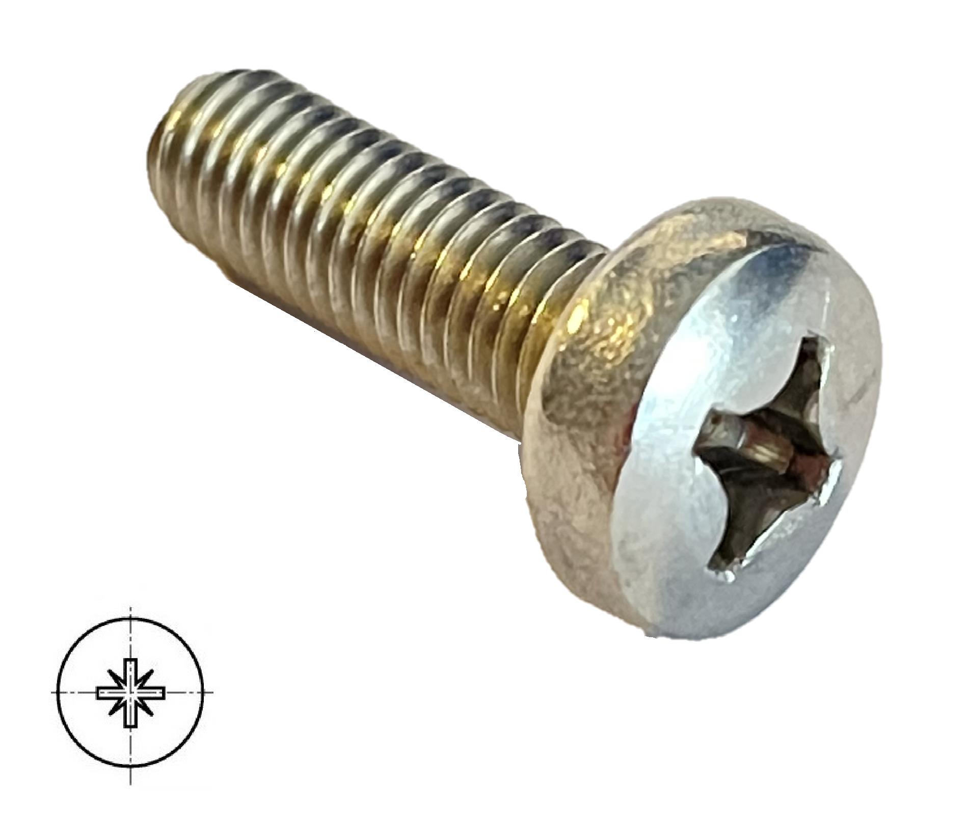 Side Shore Vis - Inox - M6 / 20 mm - Recommandé pour les boitier Mini Tuttle