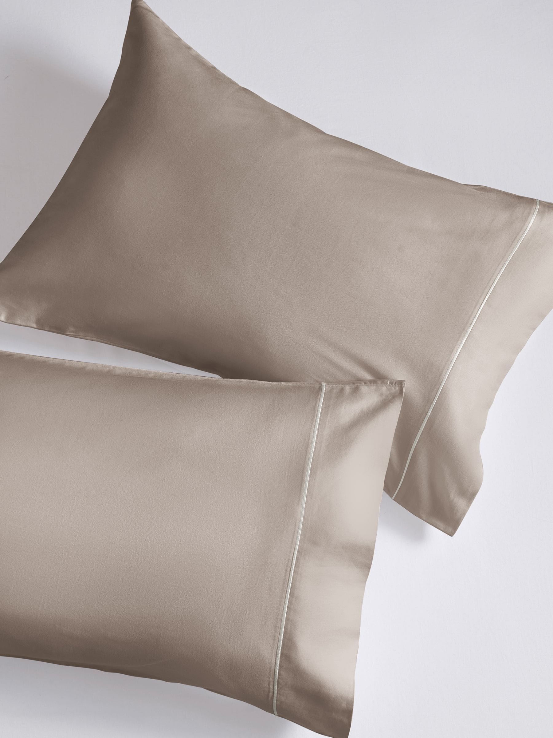 Collection Luxe - Set van 2 300-draads 100% katoenen kussenslopen