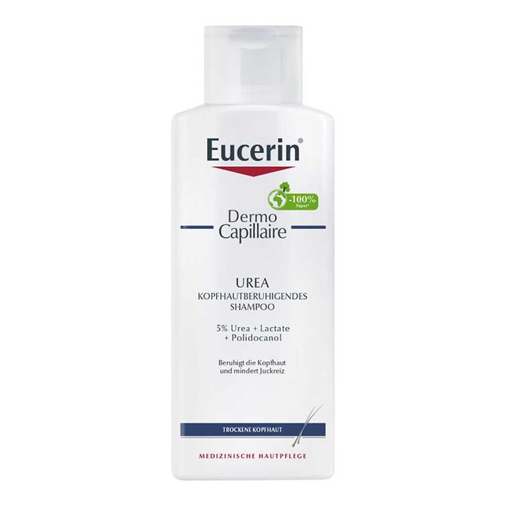 Eucerin DermoCapillaire kopfhautberuhigendes Urea Shampoo, 250 ml