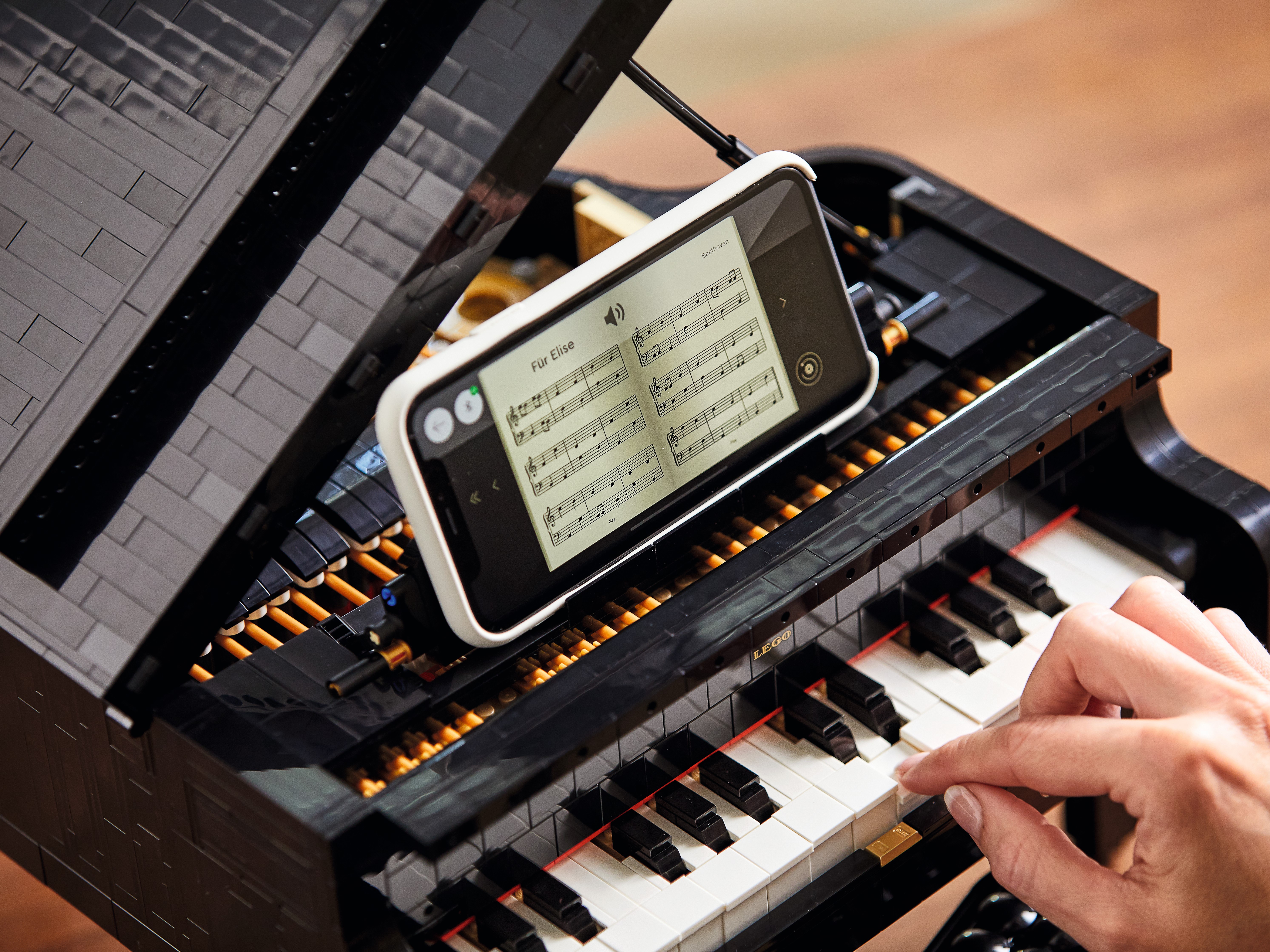 O piano de cauda 21323