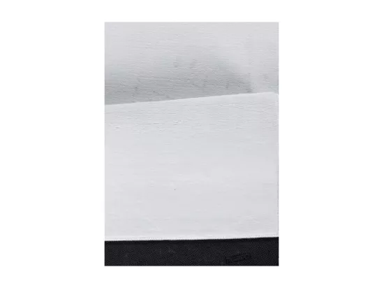 Tapis lavable uni - VEGAS Blanc 80*150