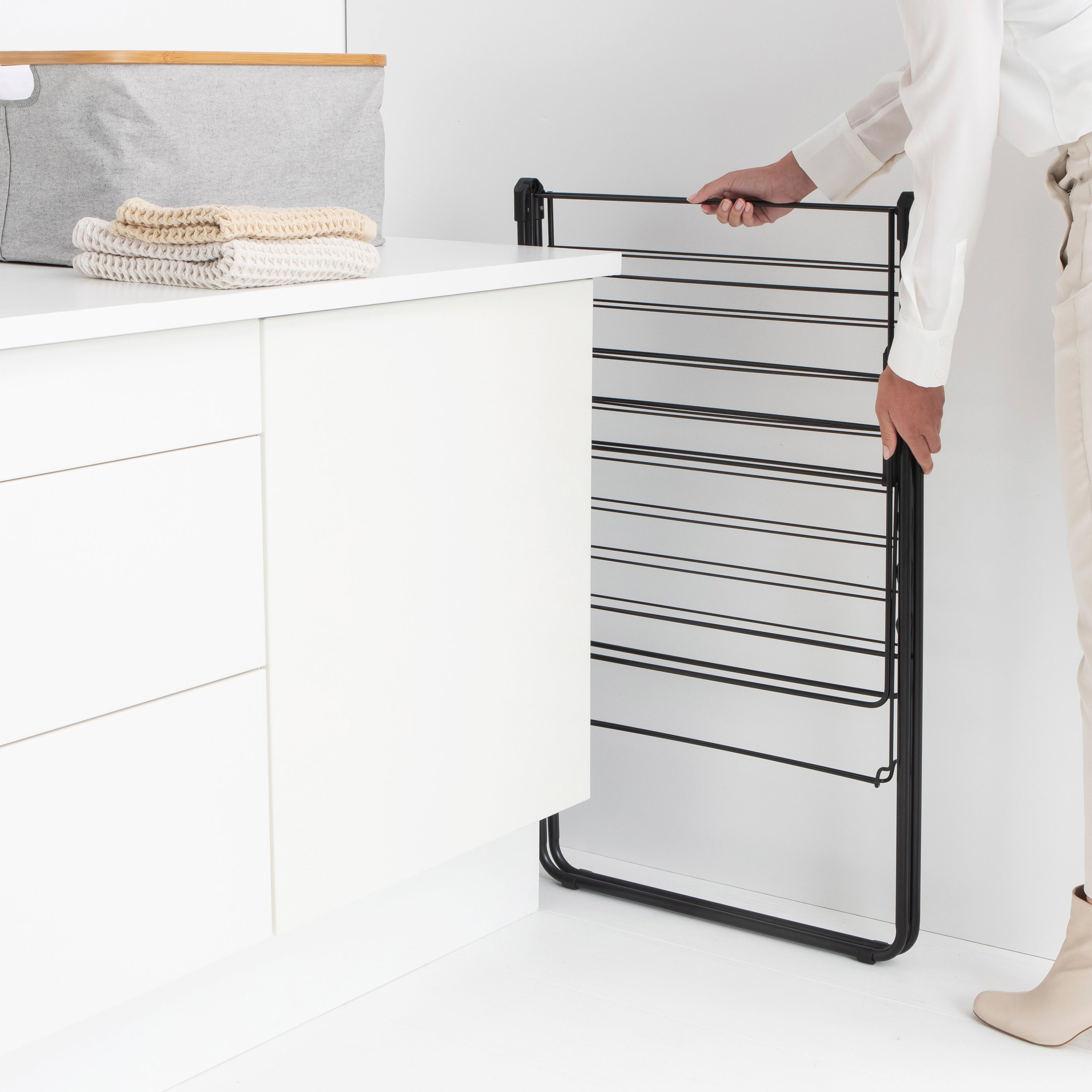 Brabantia HangOn Droogrek 20 Meter - Matt Black