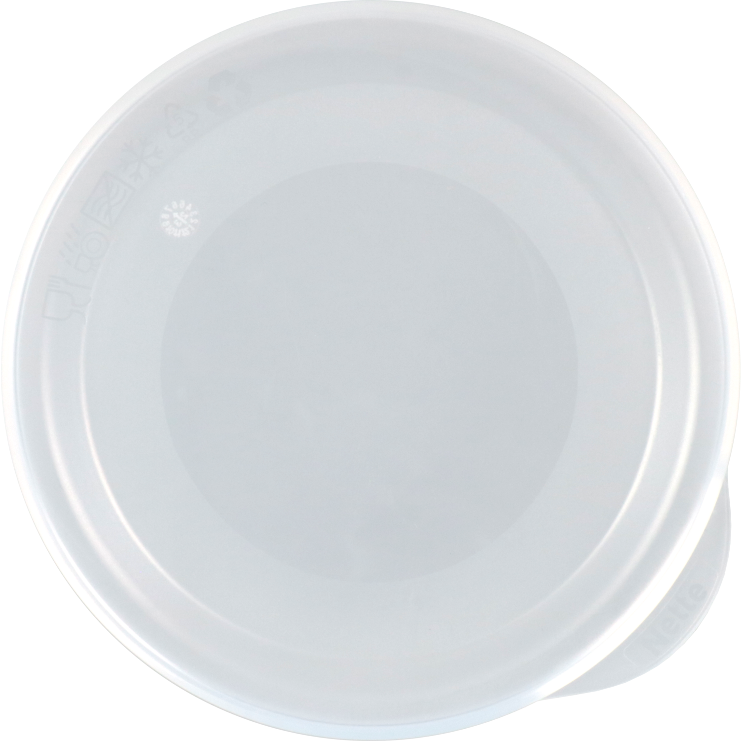 Circ Deksel, PP, rond, reusable, zonder gat, Ø90mm, transparant