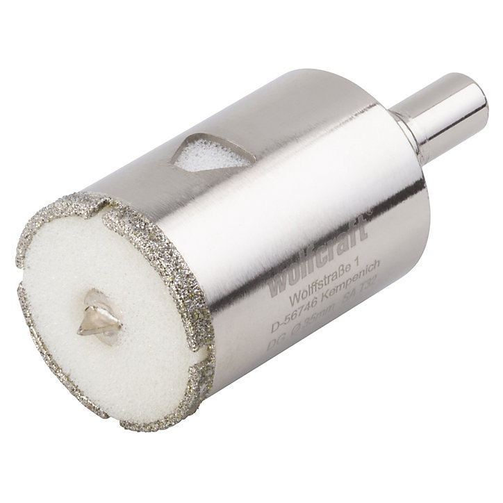 Trépan diamant Wolfraft Ceramic ø35 mm pour carrelage ou carreaux de faïence