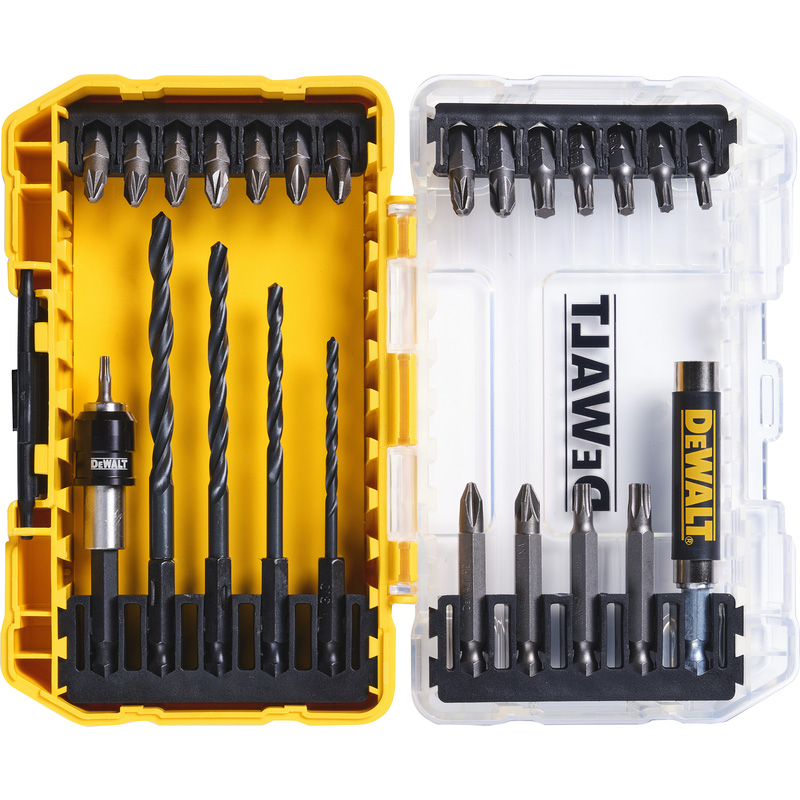 DeWALT Toughcase DT70708-QZ boor- en bitset 25-delig