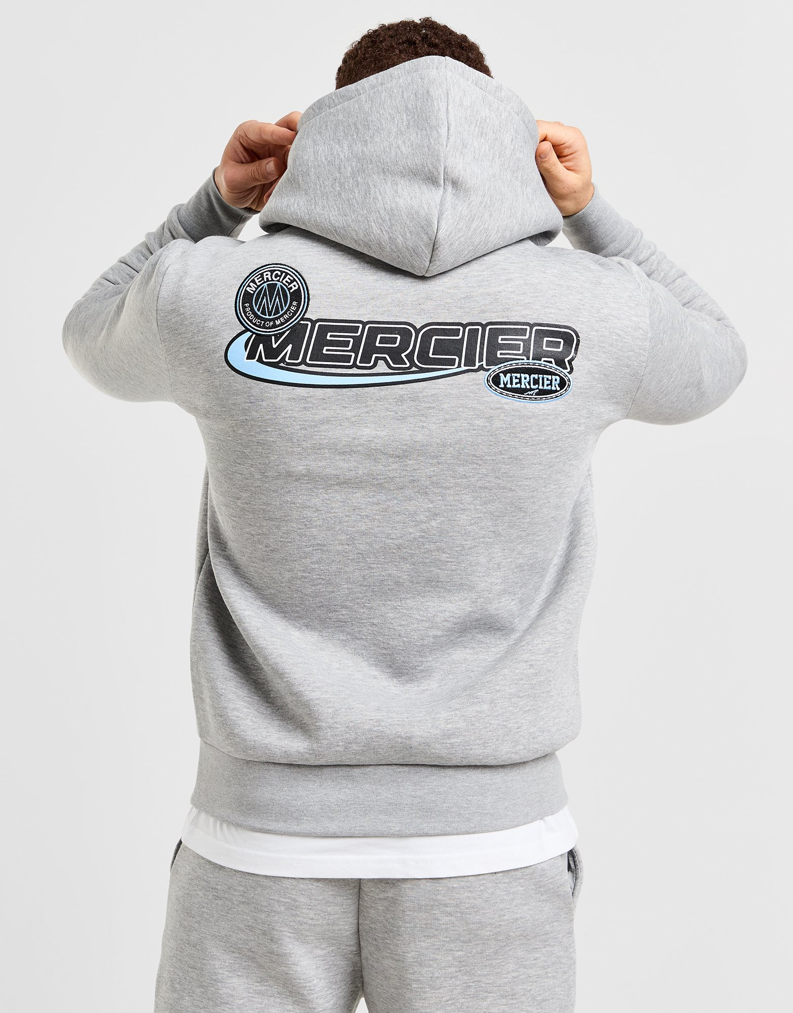MERCIER Sweat à Capuche Racer Badge Homme