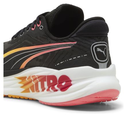 Chaussures Running Puma Magnify Nitro Tech 2 Noir Orange Femme