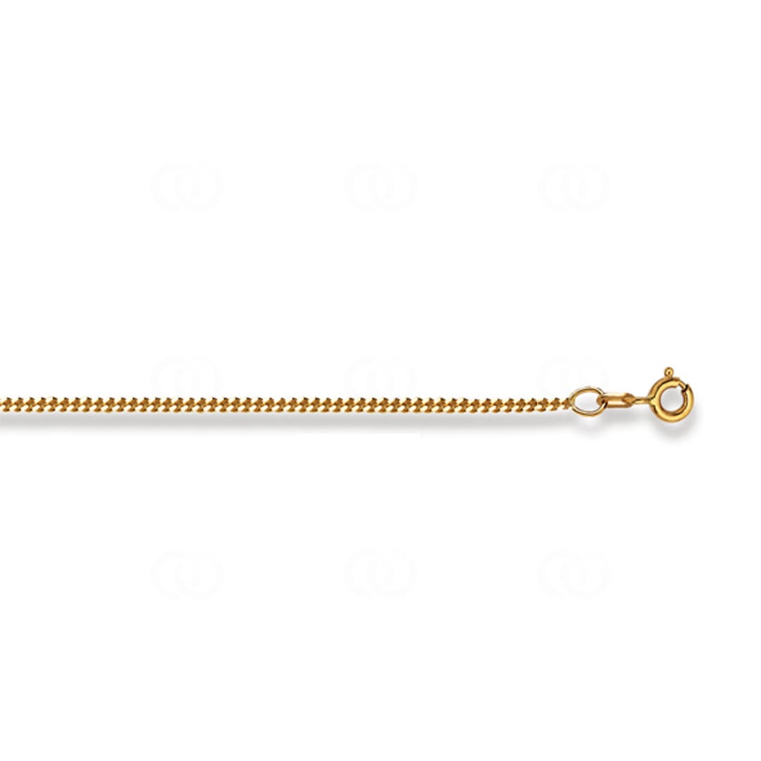 Panzerkette 375/9 K Gelbgold. 1.8mm