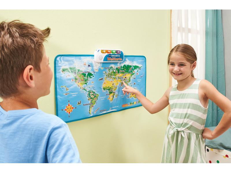 Vtech Interaktive Weltkarte -DE- Die Welt vom Kinderzimmer aus entdecken