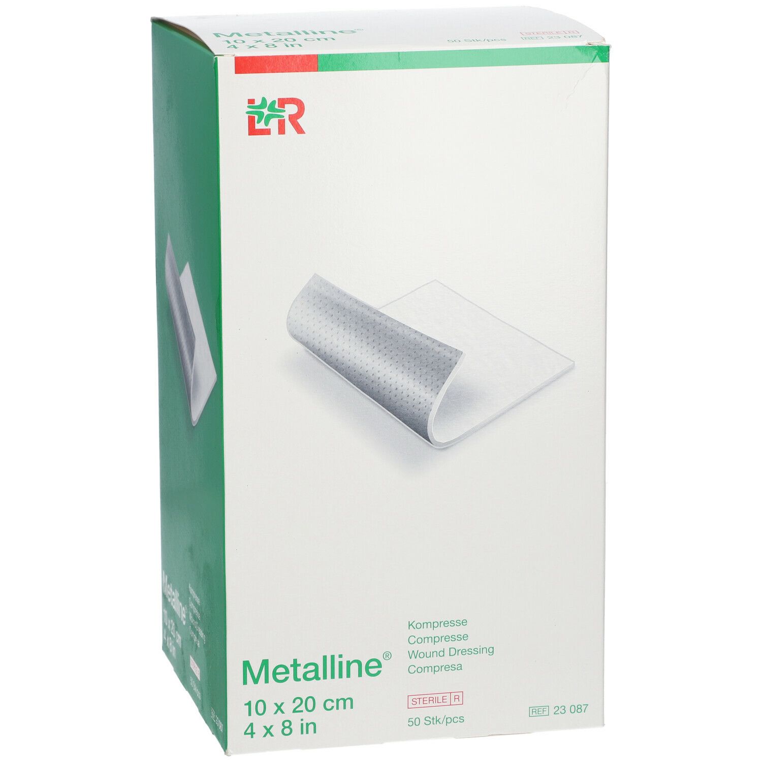 Metalline® Kompresse 10 cm x 20 cm steril