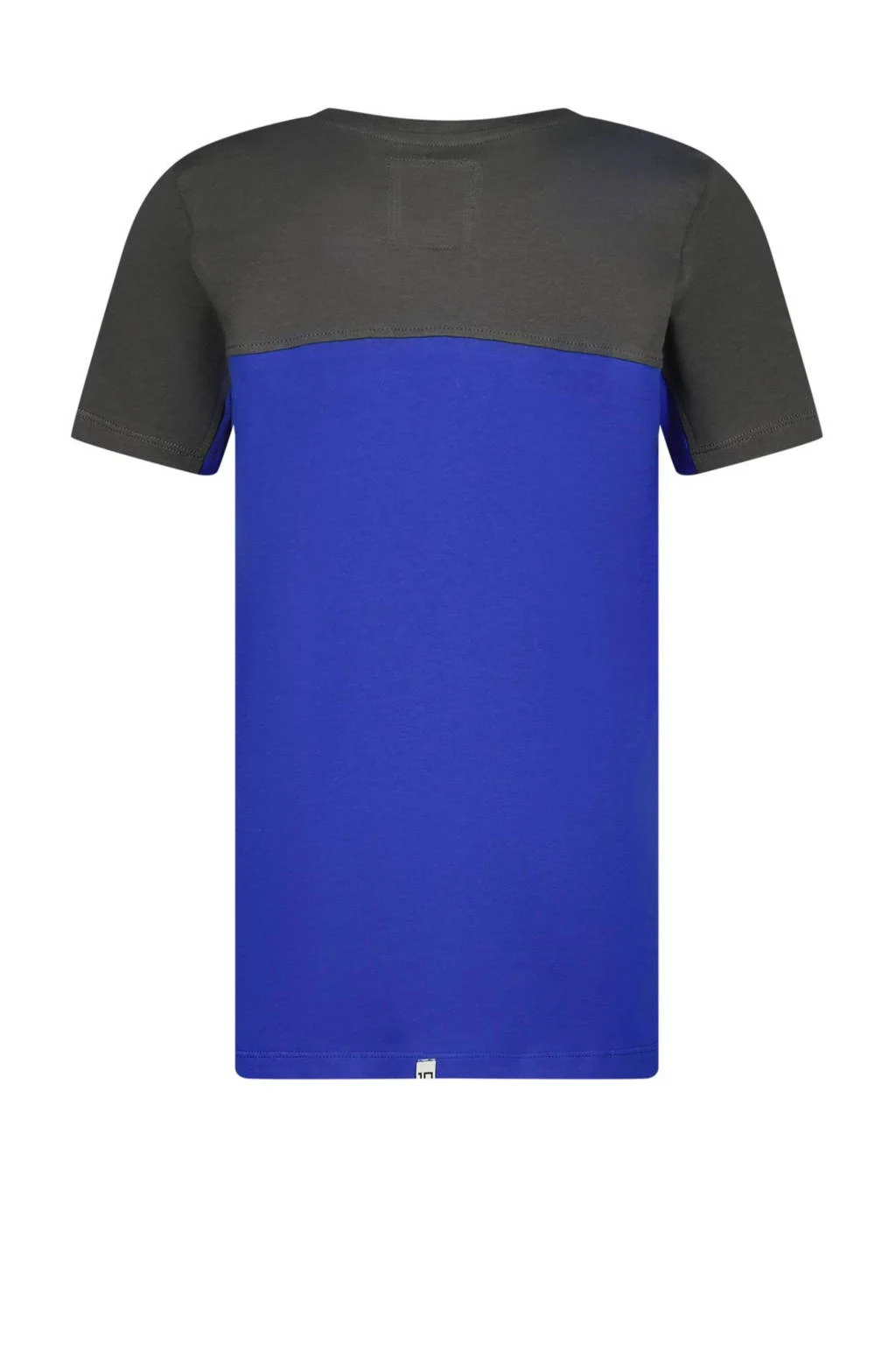 Vingino T-shirt Jint met logo hardblauw/donkergrijs