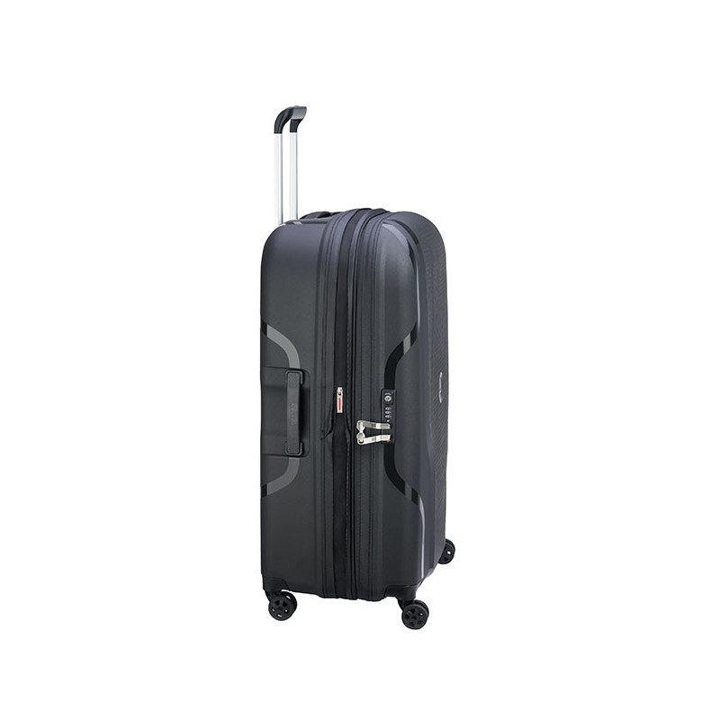 Valise rigide Clavel Extensible 76 cm Noir