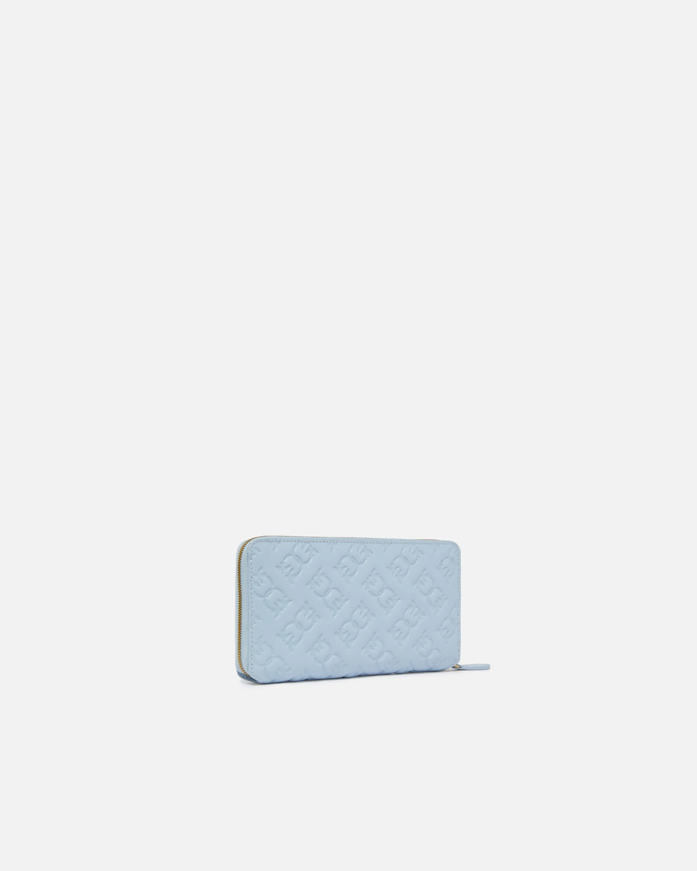 Portefeuille rectangulaire monogram | Bleu