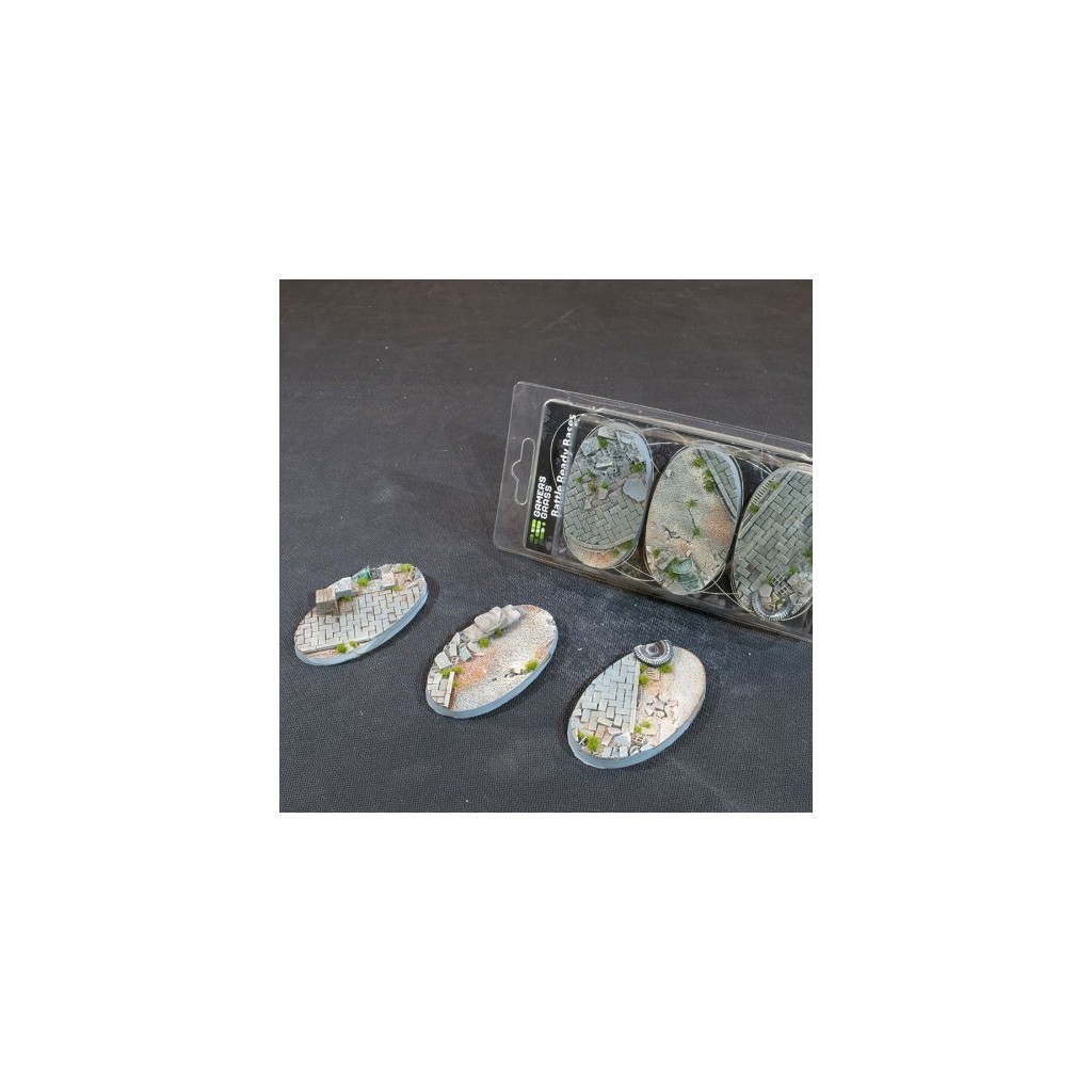 Urban Warfare Bases, Oval 75mm (x3)