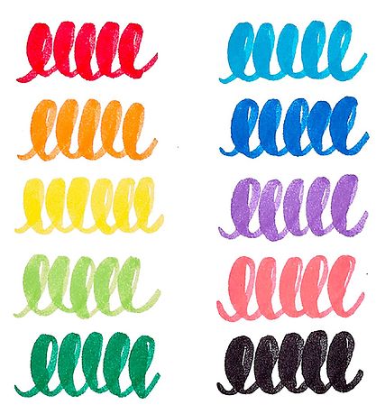 Ooly Jumbo Tusher - BIG Bright Brush - 10 St. - Bunt