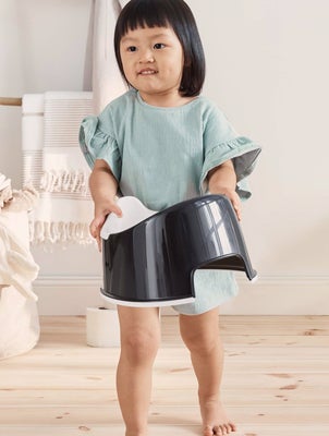 BabyBjörn Smart Potte, Svart/Hvit