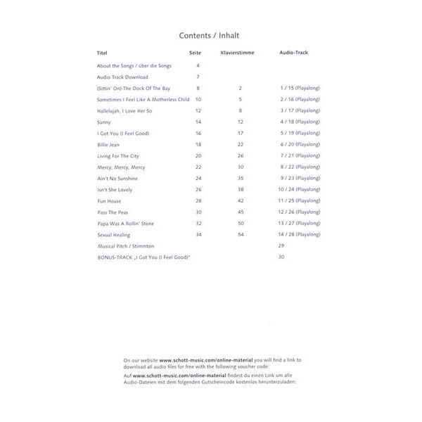 Schott Soul Classics 1 A-Sax