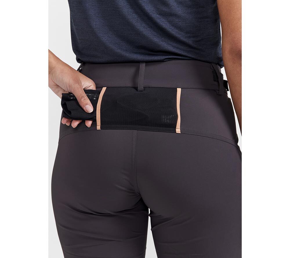 Craft Pro Gravel Fietsbroek Kort Zwart Dames