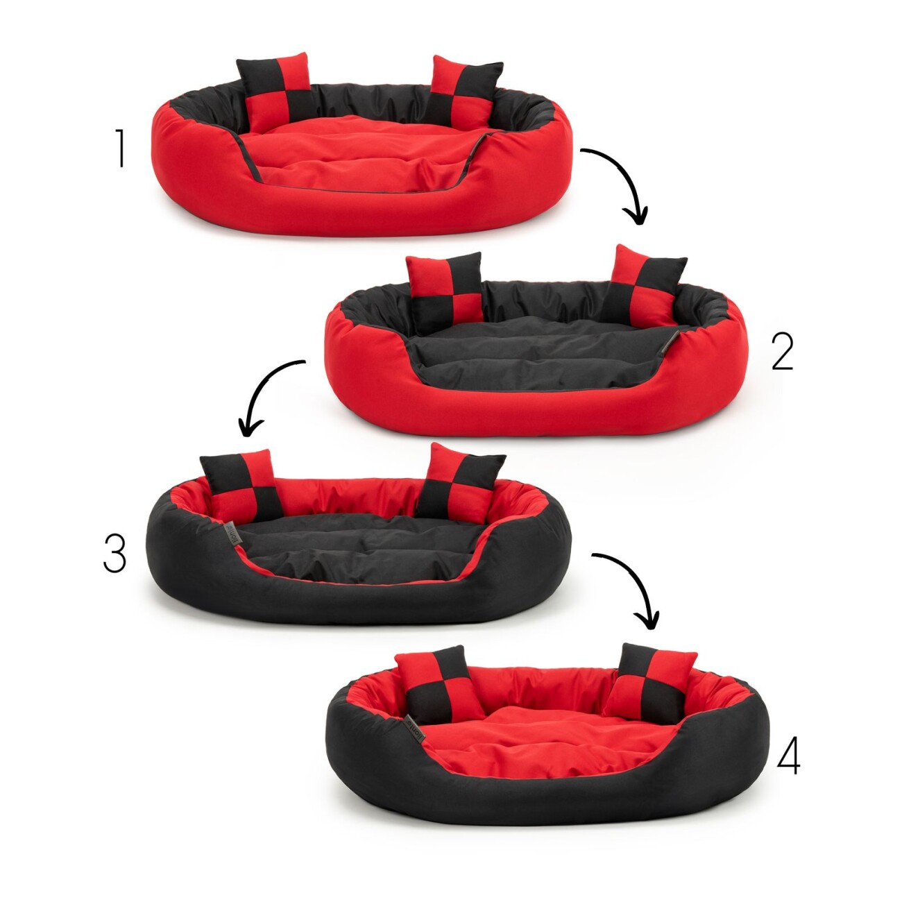 Lionto 4-in-1 Hundebett S
