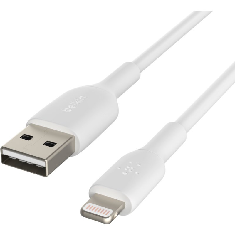 Belkin CAA001BT3MWH câble Lightning 3 m Blanc