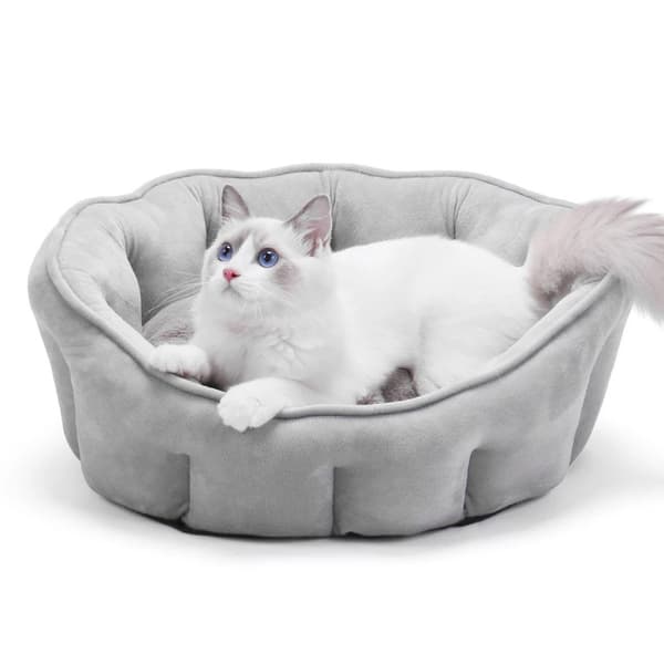Rund mjuk Kattsäng / Hundsäng / Hundbädd