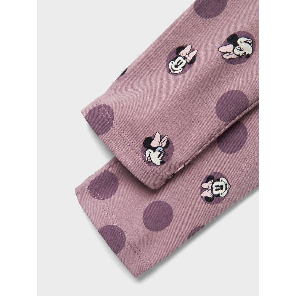 Køb Name It Elderberry Demi Minnie Mouse Leggings