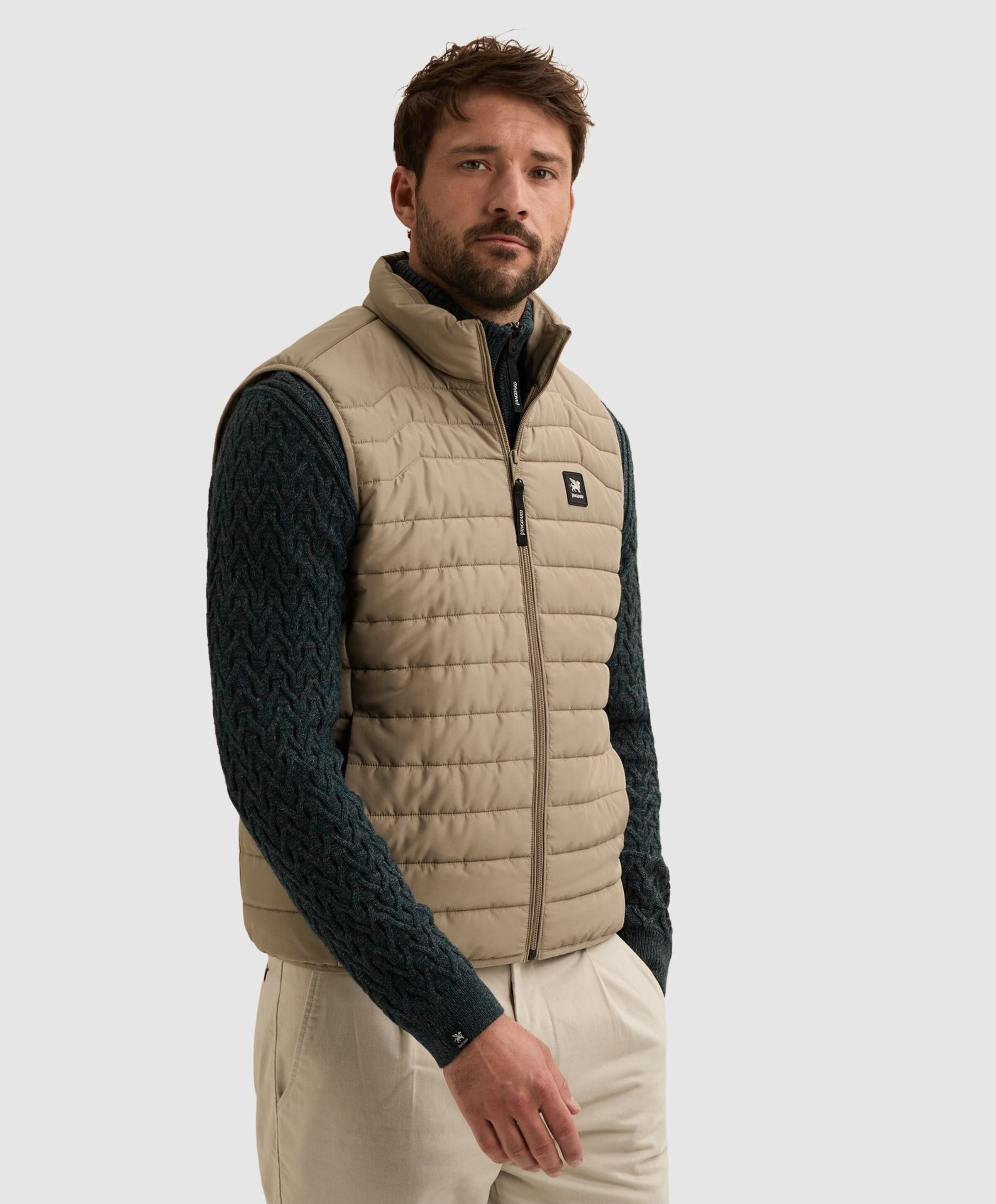 Vanguard Heren bodywarmer beige