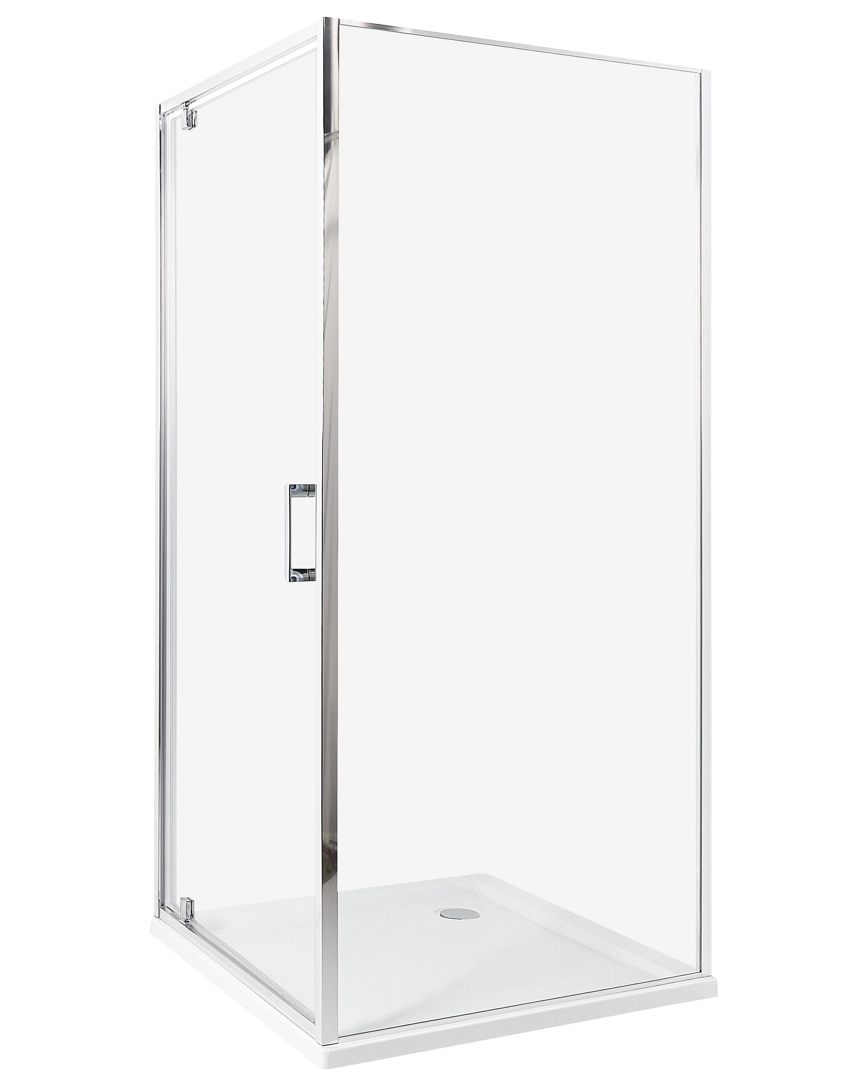 Douchecabine DARLI 90 x 90 x 185 cm Zilver