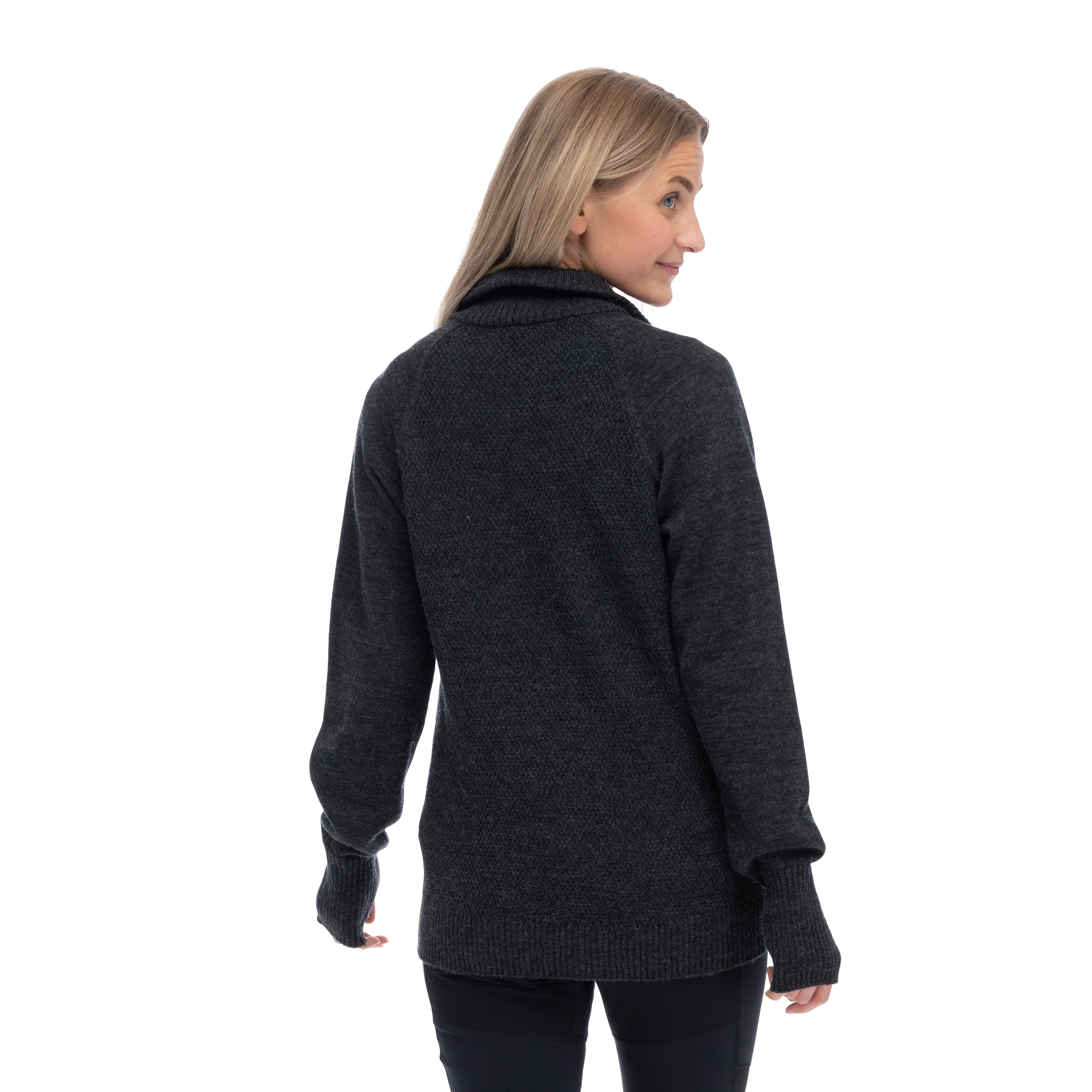 Ulriken Light Merino Jumper Women Dark Shadow Grey