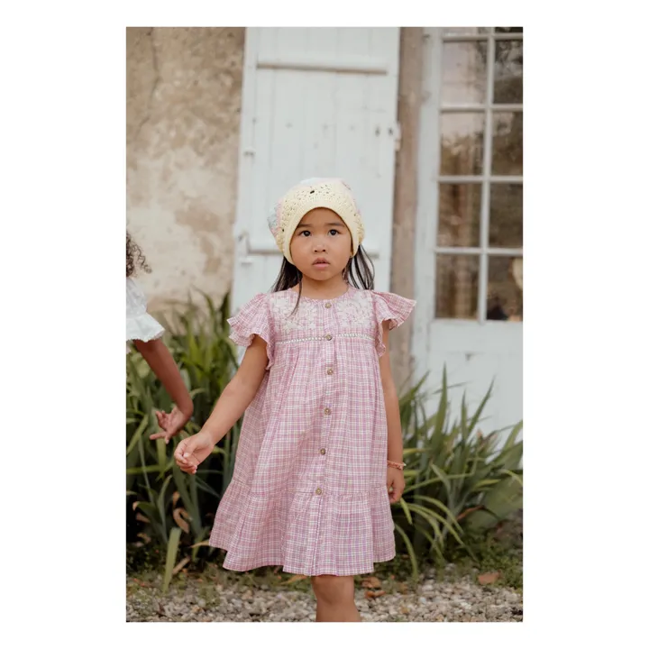 Louise Misha Robe Carlina Carreaux | Rose