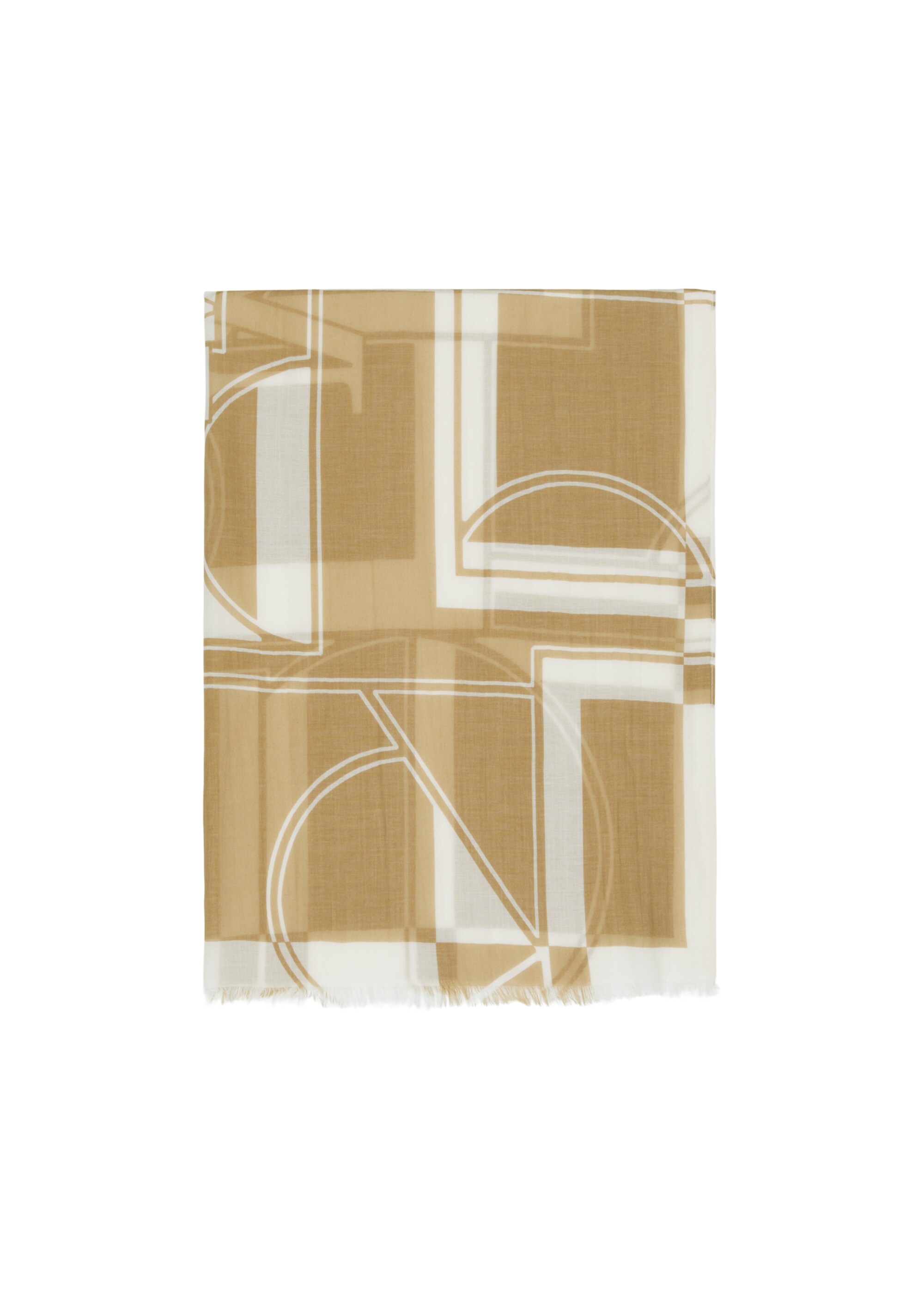 Schal mit Allover-Printmit Tencel™ Lyocell
