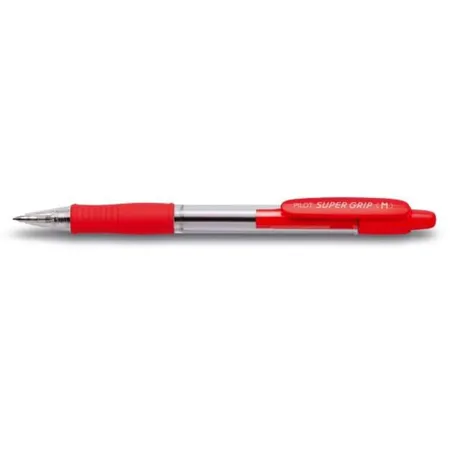 Pilot 340429 Druckkugelschreiber Super Grip, rot, M