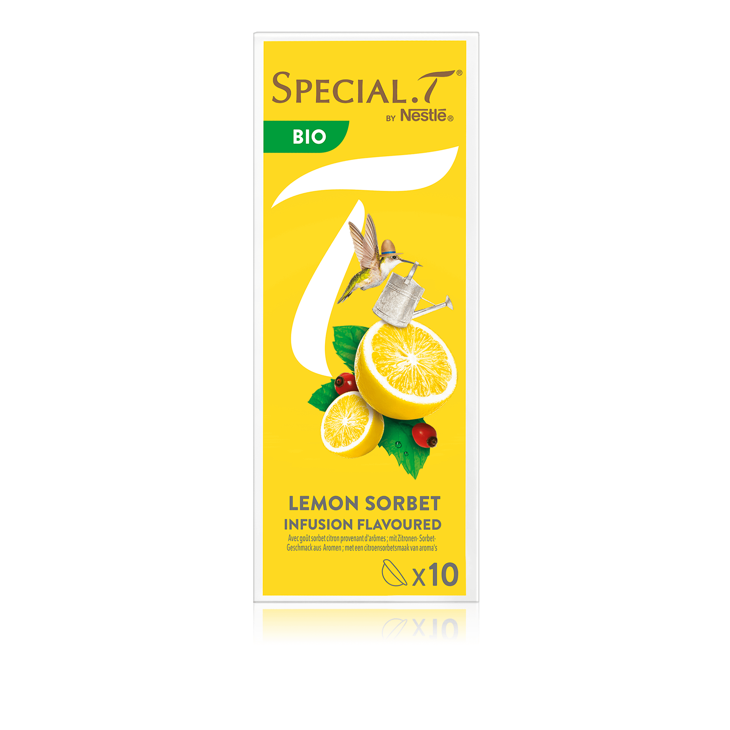 Capsules Lemon Sorbet - Special .T-Infusion bio, agrumes