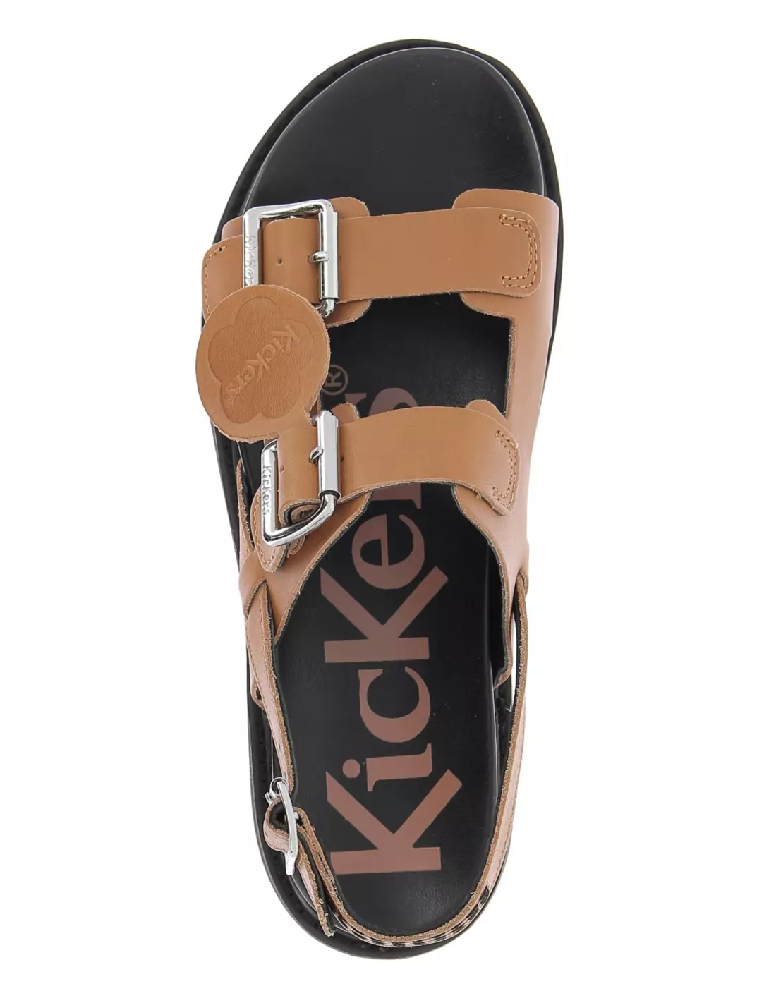 KICKERS NEOSUMMER - Sandales & nu-pieds Camel