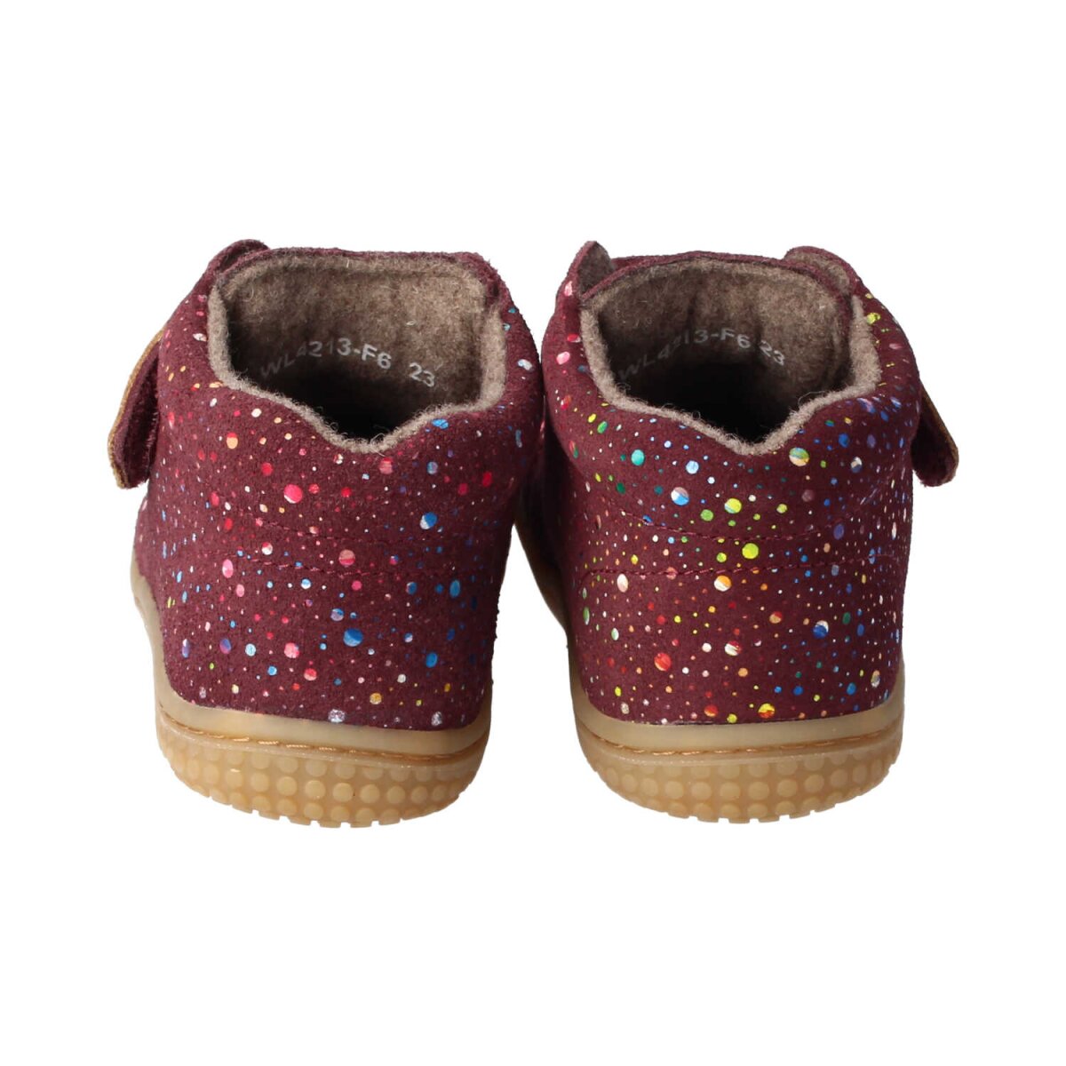 WL4213-F6 mult.berry FOXY velours fleece velcro Weite/W