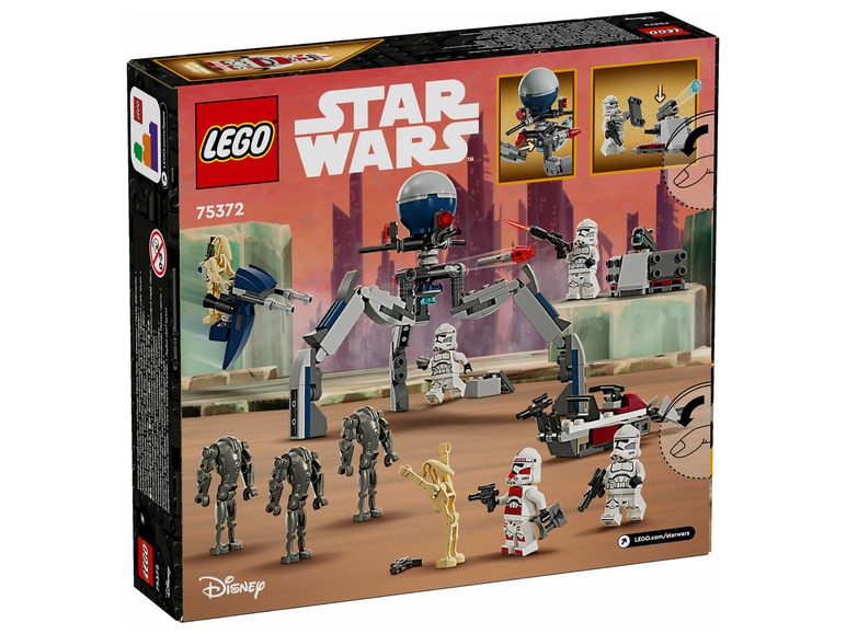 Clone Trooper™ & Battle Droid™ Battle Pack 75372