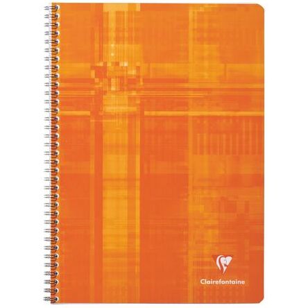 Cahier spirale Clairefontaine Metric A4 21 x 29,7 cm petits carreaux 100 pages