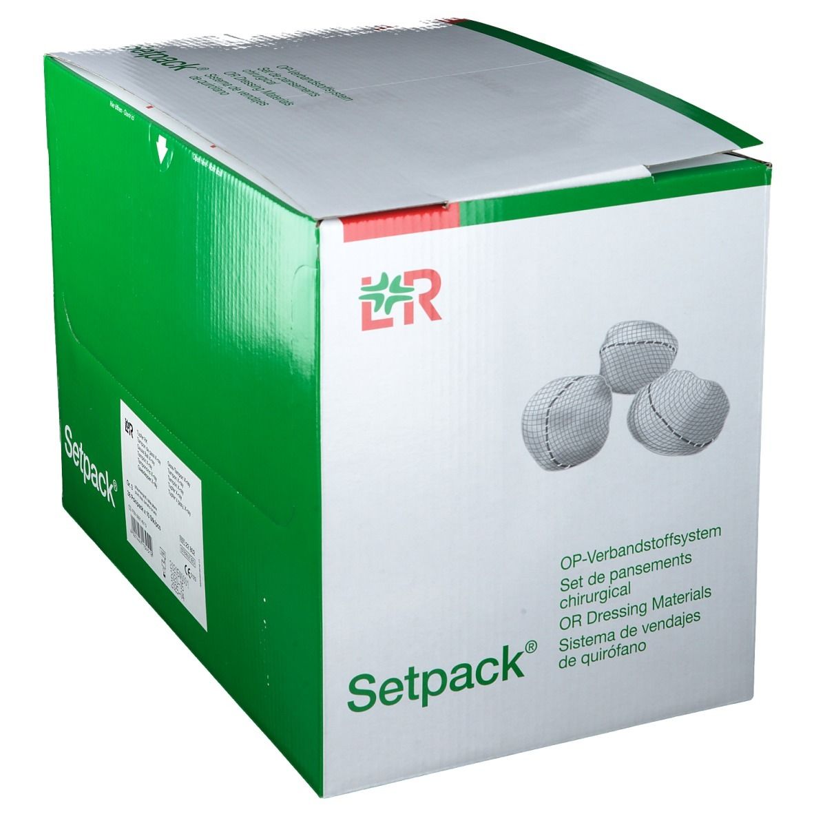 Setpack® Tupfer RK pflaumengroß