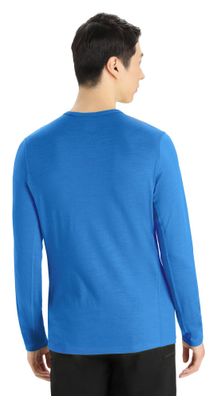 Baselayer Manches Longues Icebreaker Merinos 200 Oasis Bleu