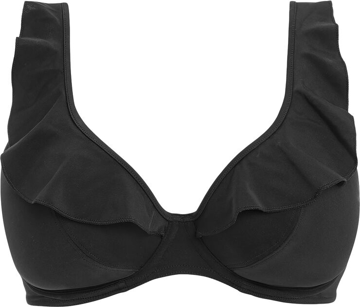 Freya JEWEL COVE UW HIGH APEX BIKINI TOP Plain black