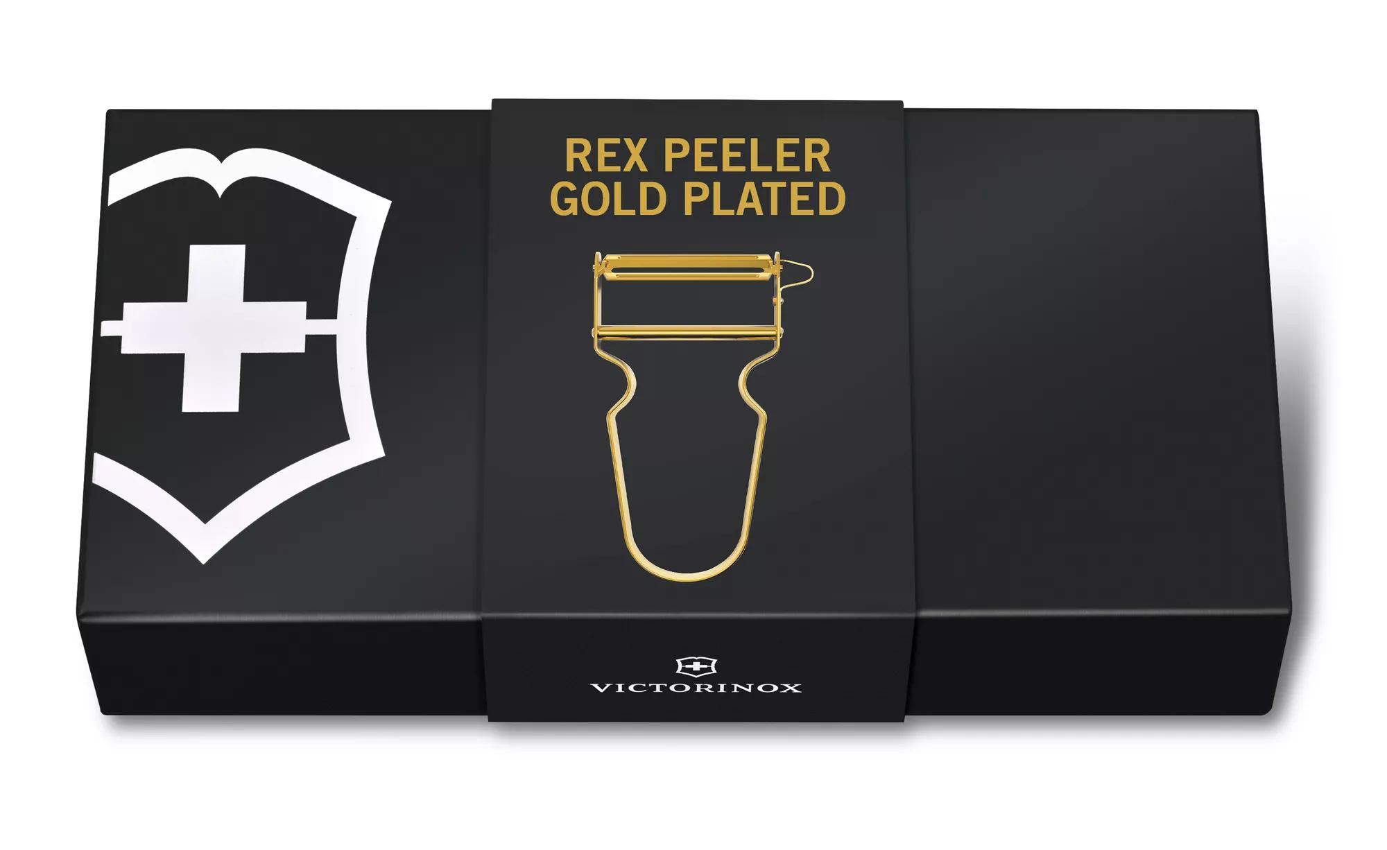 Vergoldeter REX Sparschäler-gold