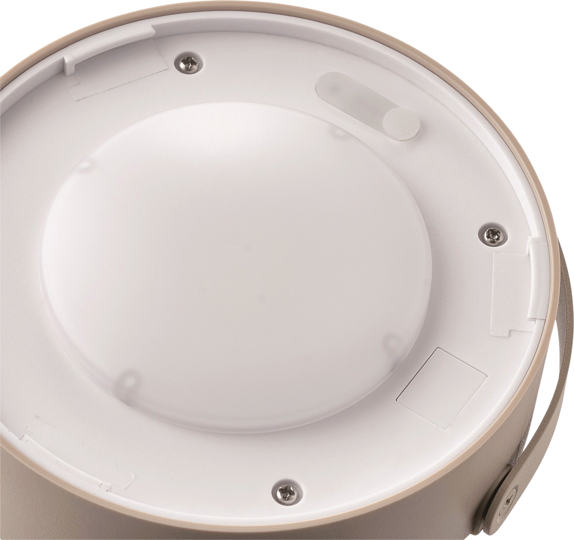 Nordlux Coupar Solar Tischlampe sandfarbig
