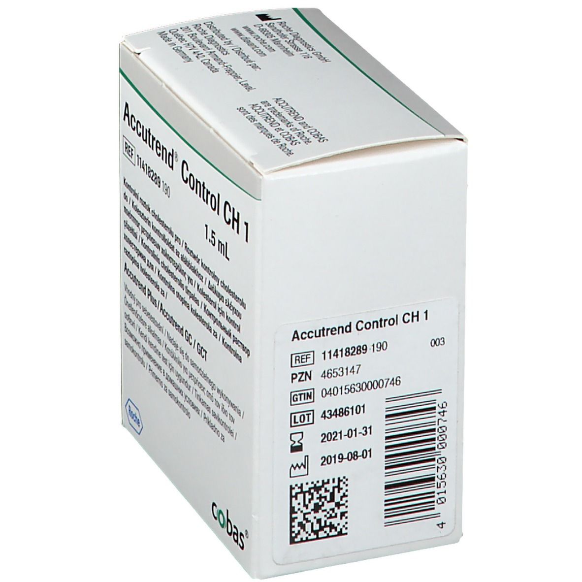 Accutrend® Control CH1 Lösung