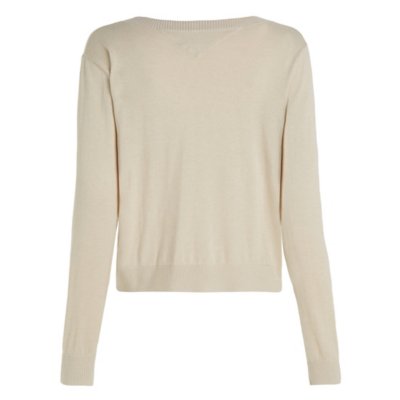 Sweatshirt femme Essential Vneck Ext TOMMY HILFIGER