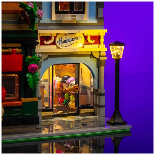 Light My Bricks™ Tudor Corner lyskit
