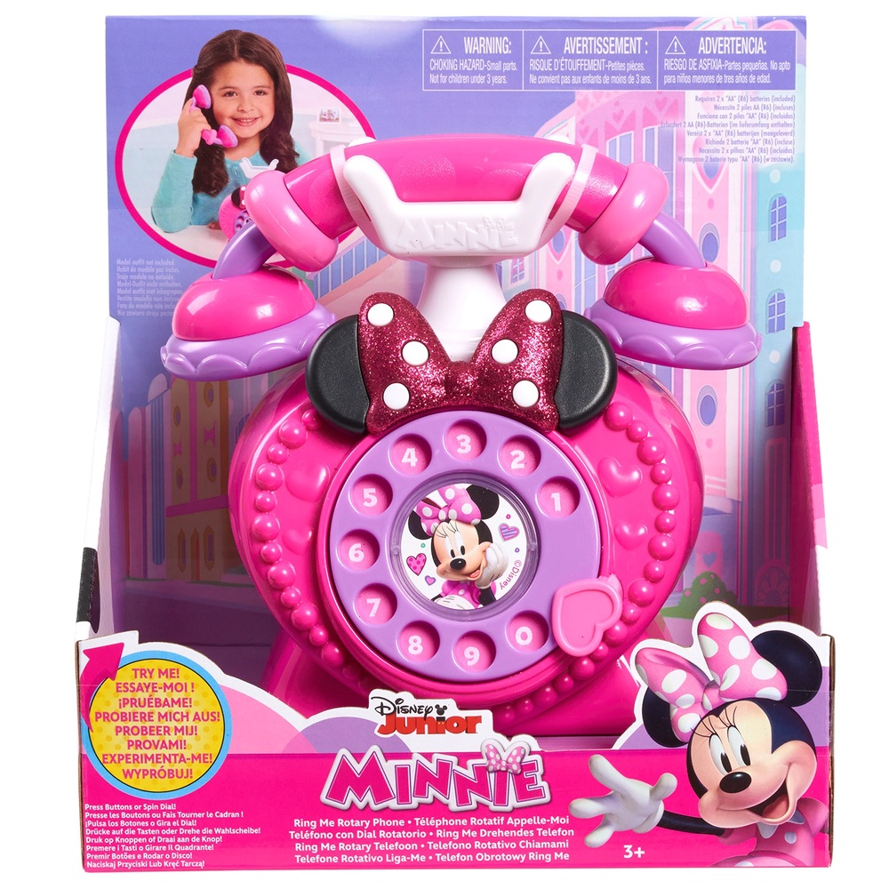 Junior Minnie Mouse Wählscheibentelefon