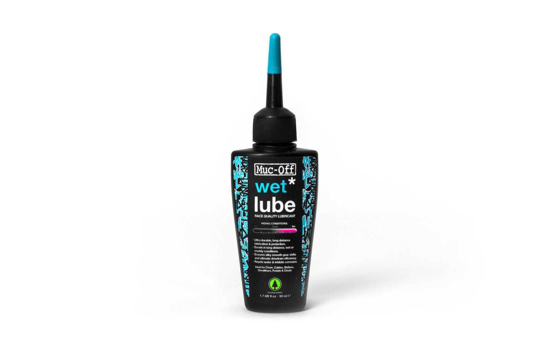 Kettenöl Wet Lube 50 mlNasswetterschmiermittel für Fahrräder