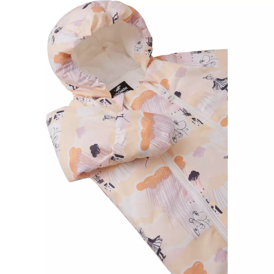 Reima Winteroverall Moomin Knytte warm coral