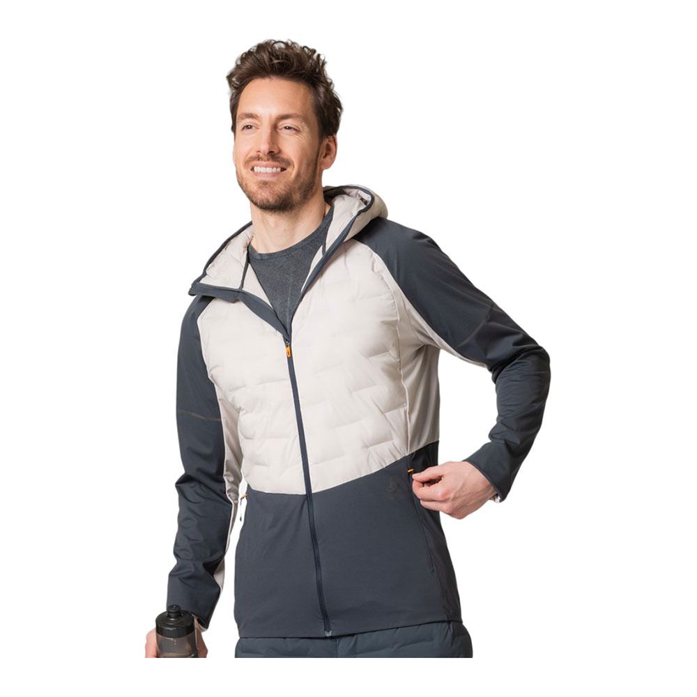 Odlo ZEROWEIGHT INSULATOR - Veste Homme silver cloud/india ink