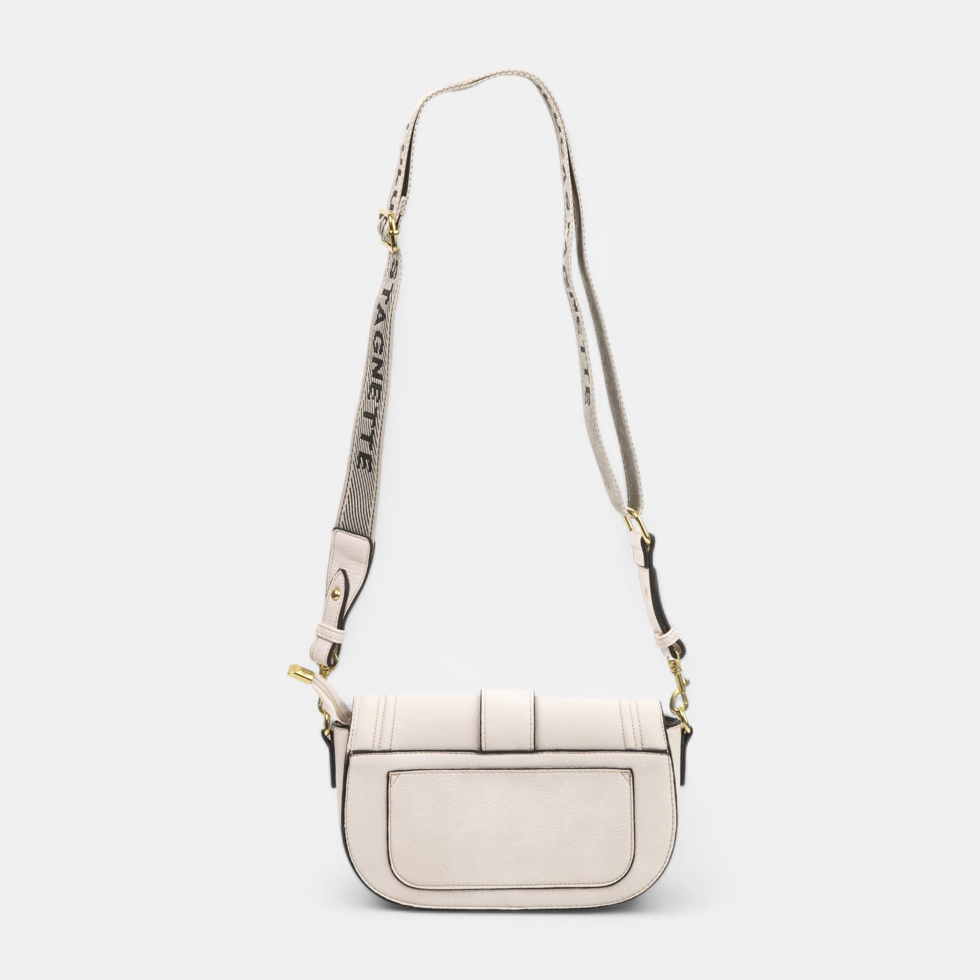 Sac bandoulière beige